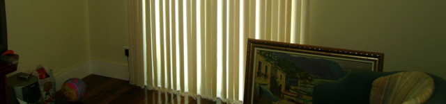 Persiana Vertical em PVC com Voil